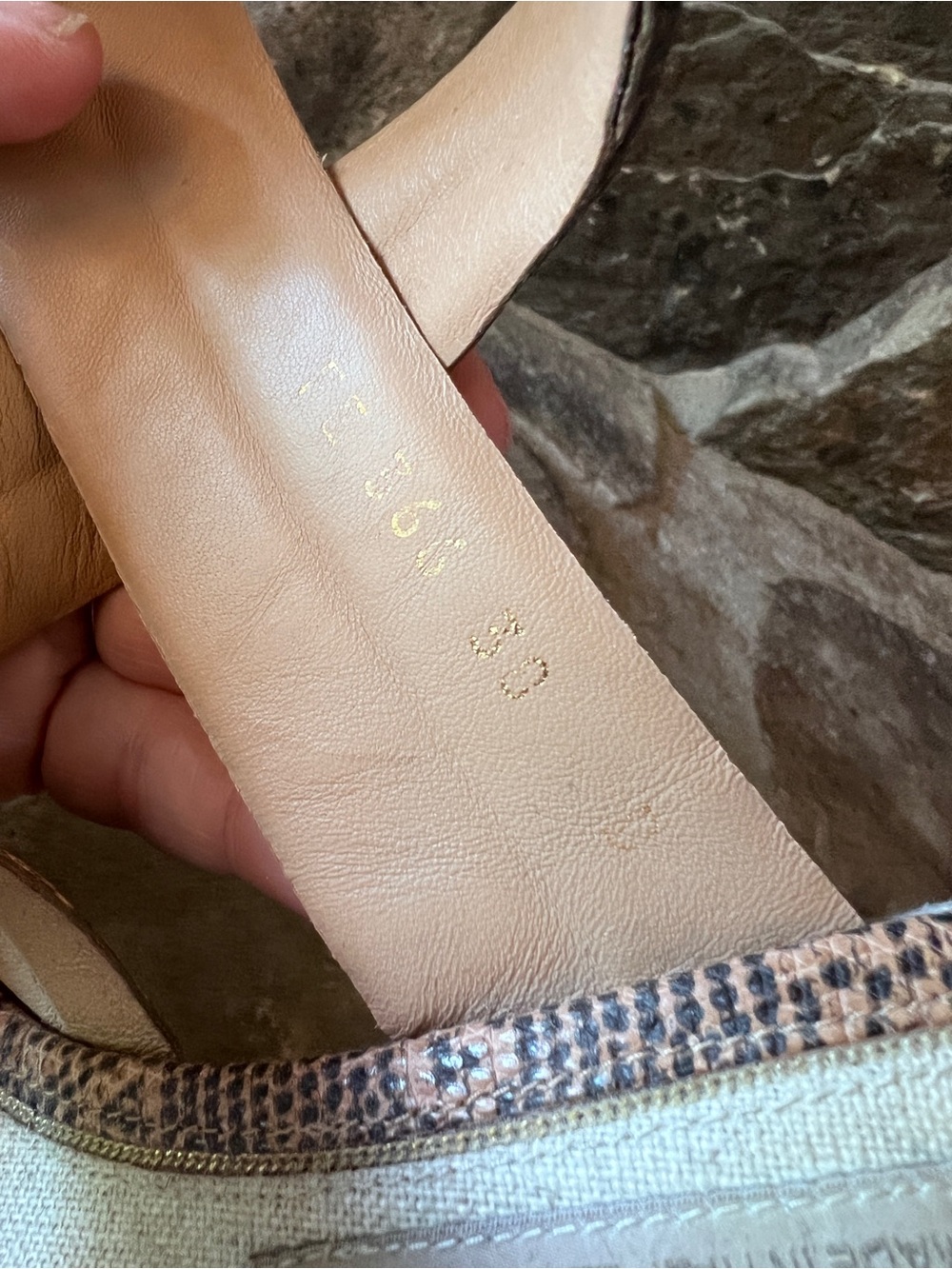 Ferragamo Rey Platform Ankle-Strap Sandal in Brown animal print - Picture 14 of 14